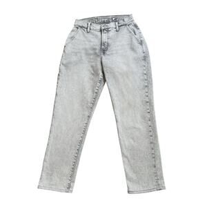 OLD NAVY Womens Size 4 Gray Extra High Rise Curvy Sky Hi Straight Leg Jeans